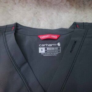 Carhartt Force Women's Size Small Modern Fit Scrubs Top